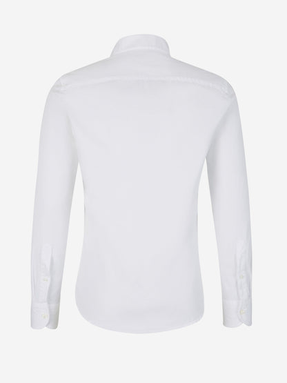 Outlet online Santa Eulalia Hombre Camisa Lisa Algodón color Blanco sku 531-006107 05 - Foto 18