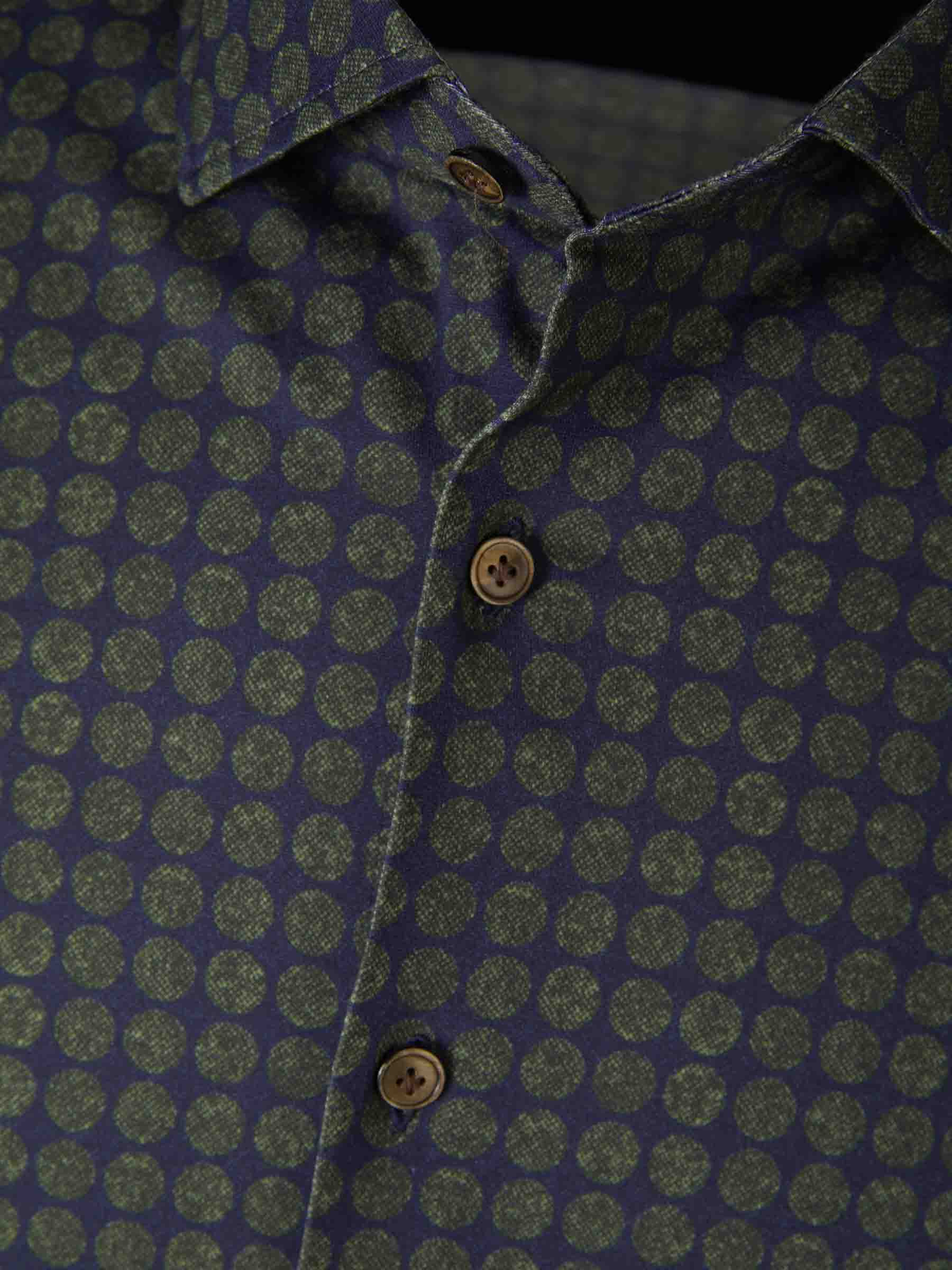 Outlet online Santa Eulalia Hombre Camisa Motivo Geométrico color Multicolor sku 531-006112 01 - Foto 3