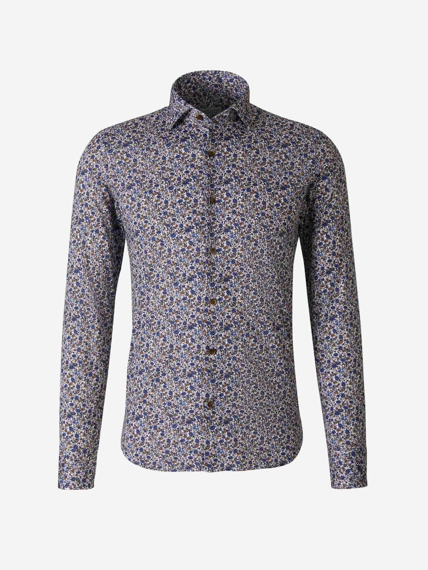 Outlet online Santa Eulalia Hombre Camisa Motivo Floral color Azul Cobalto sku 531-006113 01 - Foto 1