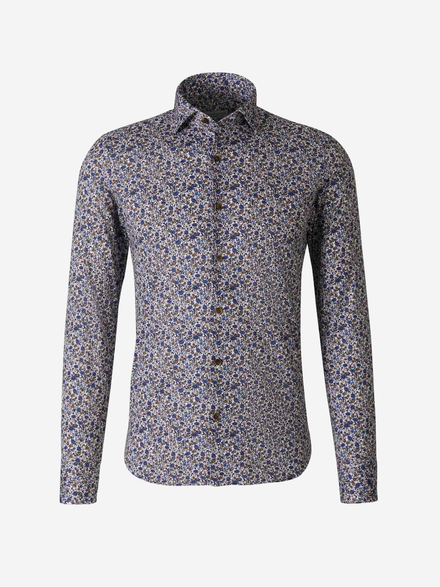 Outlet online Santa Eulalia Hombre Camisa Motivo Floral color Azul Cobalto sku 531-006113 01 - Foto 1