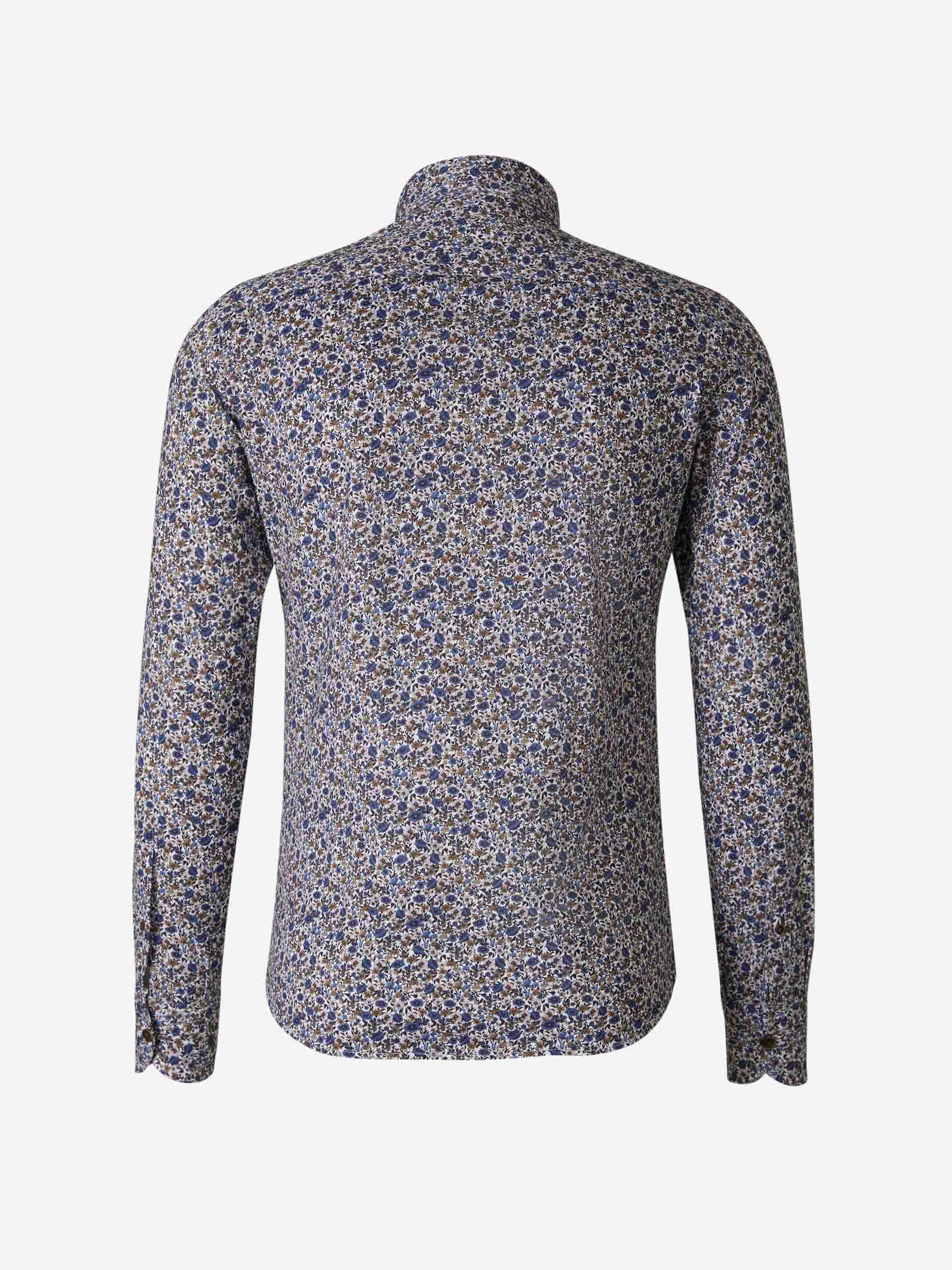 Outlet online Santa Eulalia Hombre Camisa Motivo Floral color Azul Cobalto sku 531-006113 01 - Foto 2