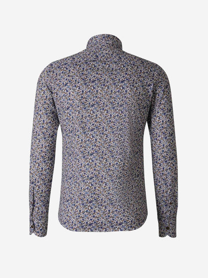 Outlet online Santa Eulalia Hombre Camisa Motivo Floral color Azul Cobalto sku 531-006113 01 - Foto 2