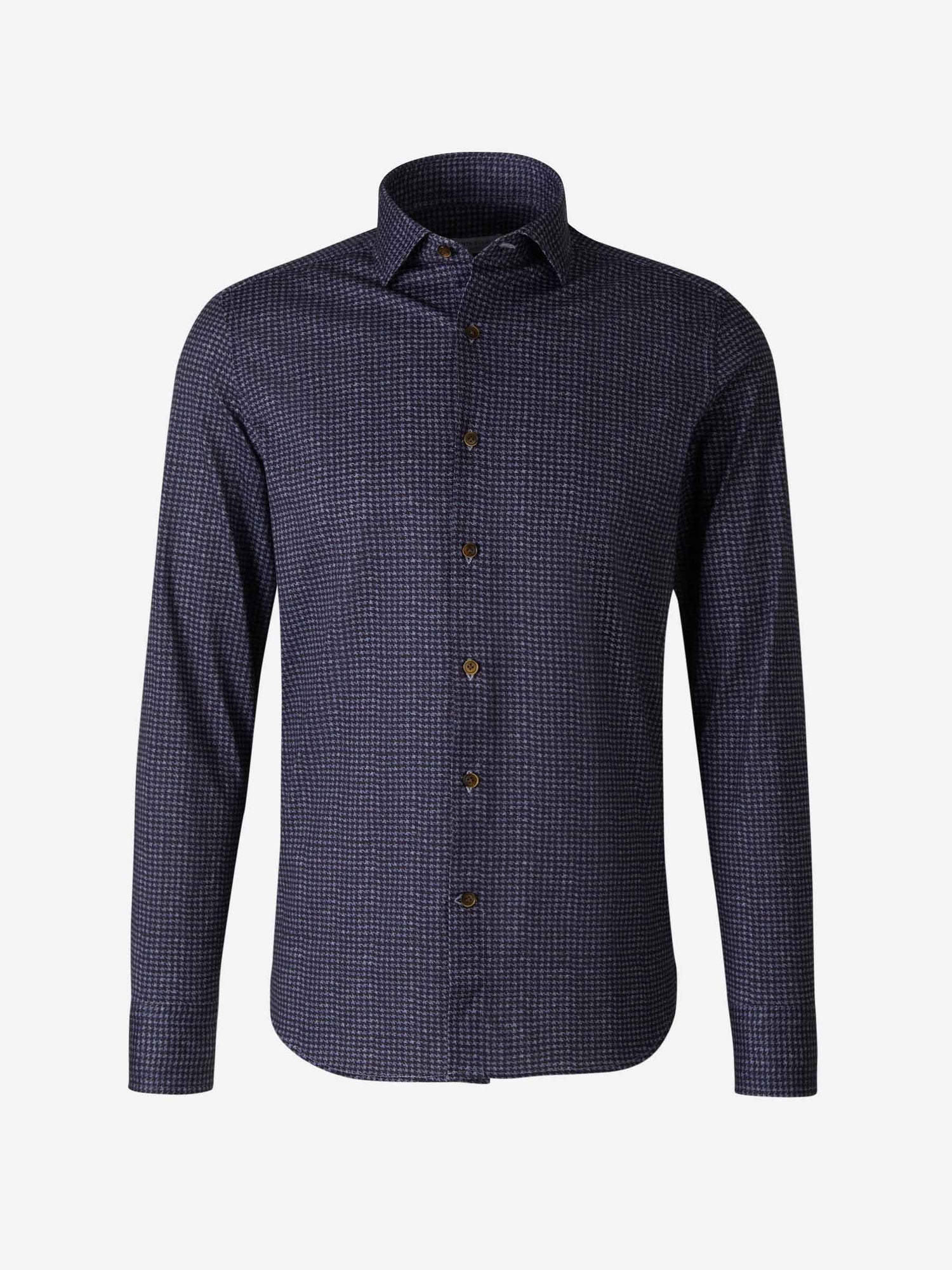 Outlet online Santa Eulalia Hombre Camisa Pata de Gallo color Azul Noche sku 531-006114 02 - Foto 1