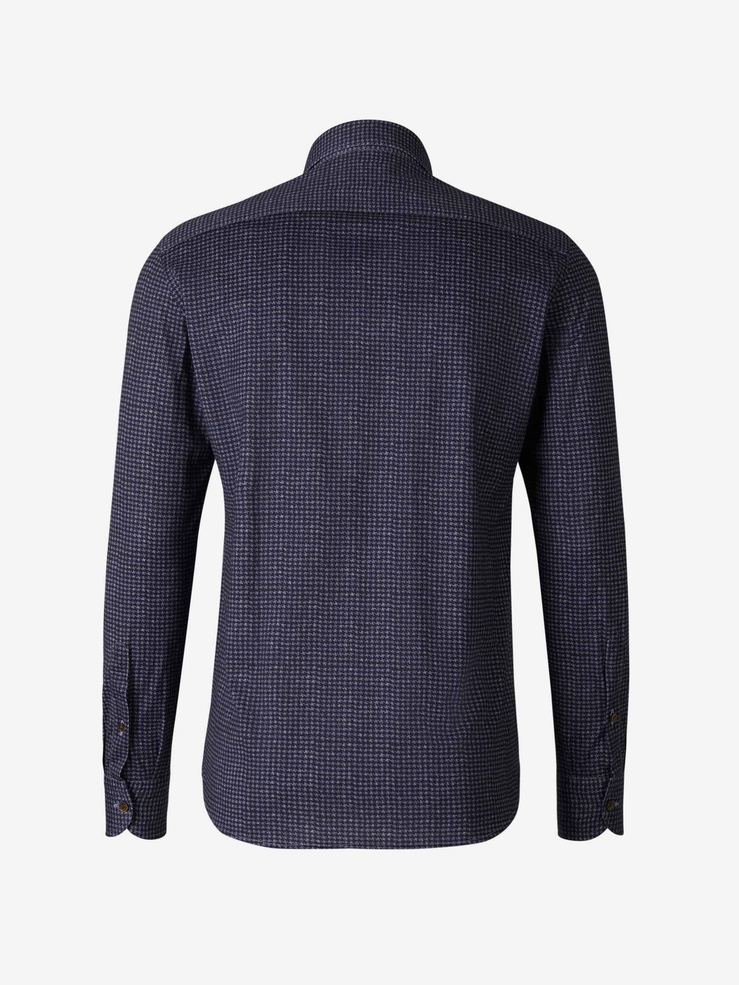 Outlet online Santa Eulalia Hombre Camisa Pata de Gallo color Azul Noche sku 531-006114 02 - Foto 2