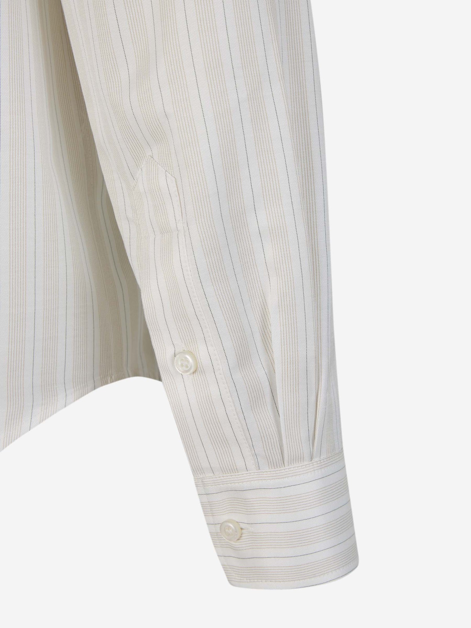 Outlet online Amiri Hombre Camisa Logo Rayas color Beis sku 531-006117 01 - Foto 5