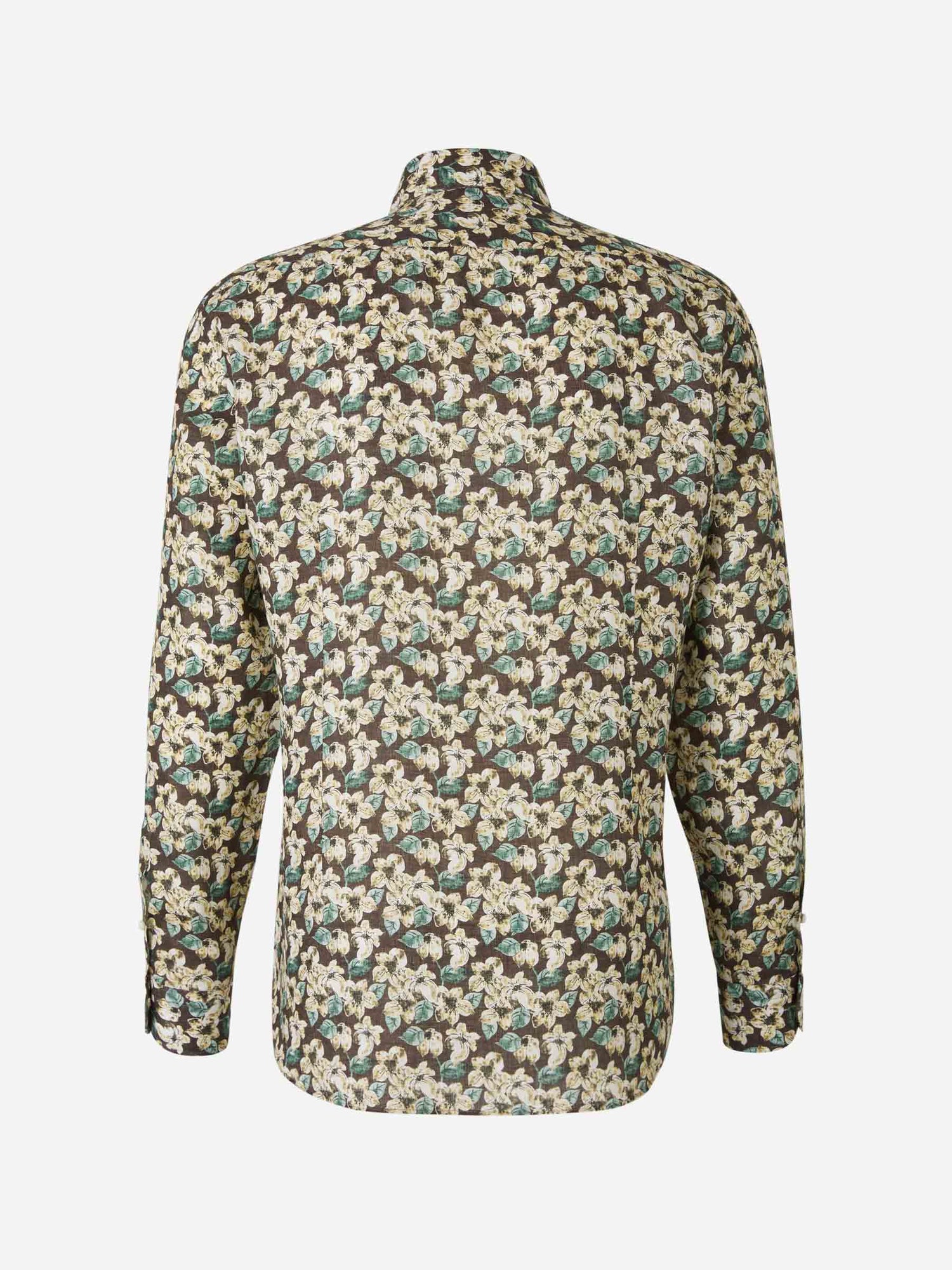 Vincenzo di Ruggiero Hombre Barcelona Camisa Motivo Floral color Verde Menta sku 531-006148 01 - Foto 2