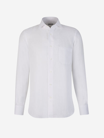 Santa Eulalia Hombre Barcelona Camisa Bolsillo Lino color Blanco sku 531-006246 01 - Foto 1