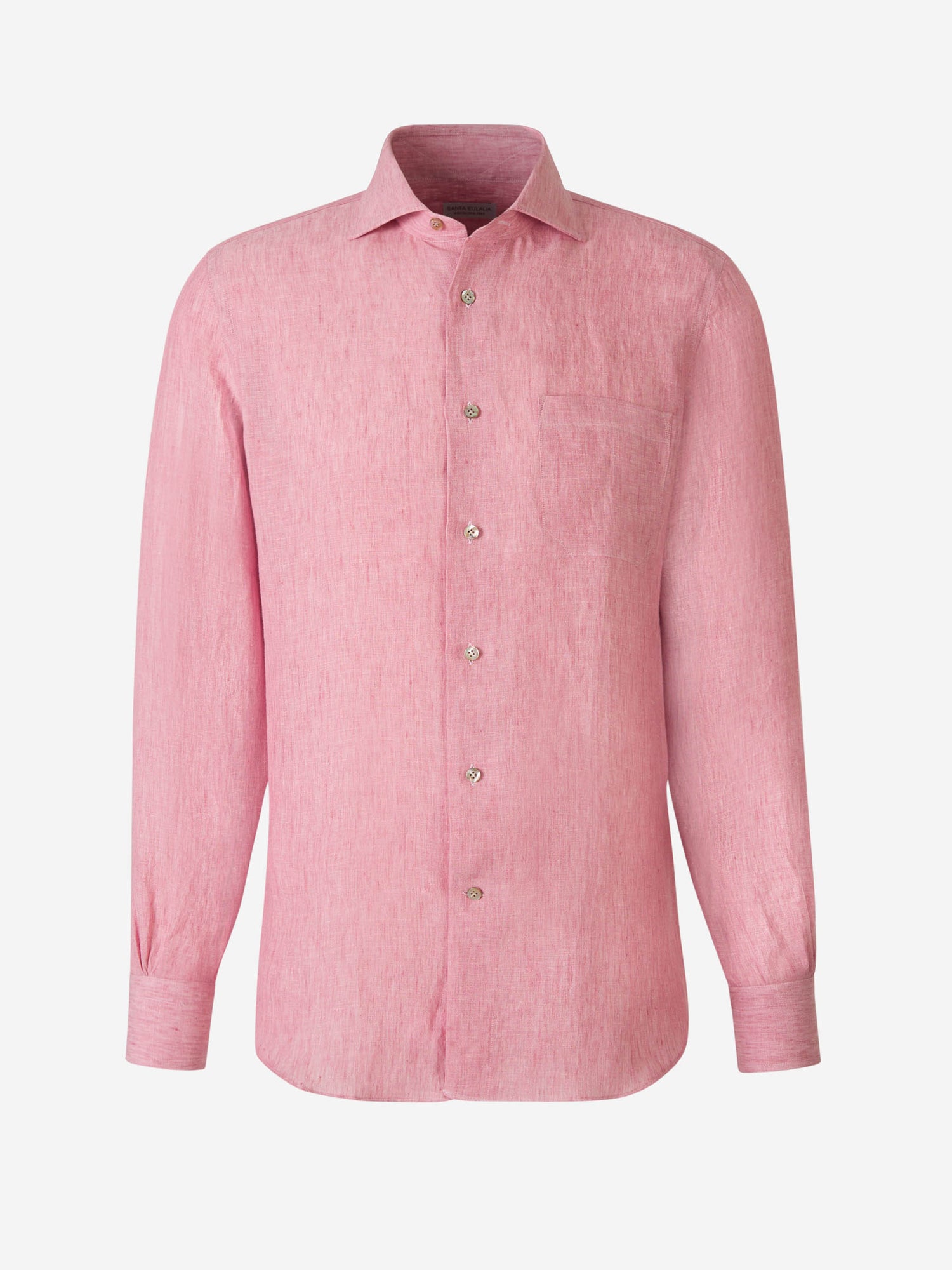 Santa Eulalia Hombre Barcelona Camisa Bolsillo Lino color Rojo sku 531-006247 02 - Foto 1