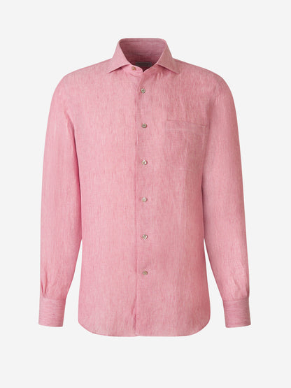 Santa Eulalia Hombre Barcelona Camisa Bolsillo Lino color Rojo sku 531-006247 02 - Foto 1