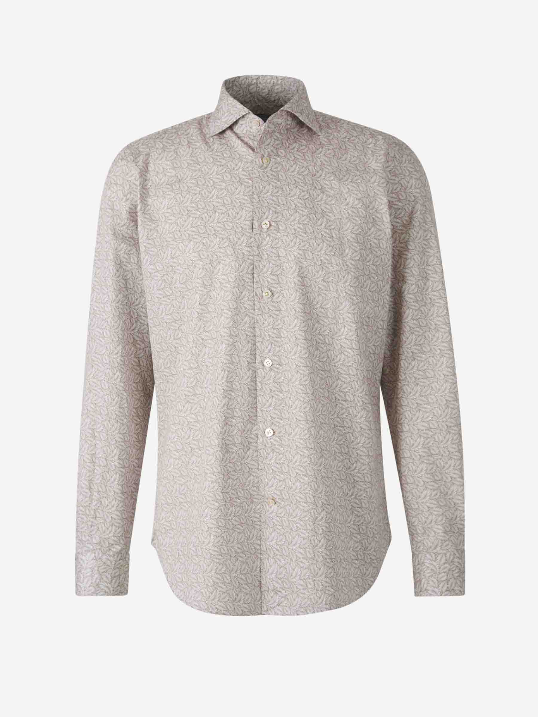 Outlet online Vincenzo di Ruggiero Hombre Camisa Firenze Floral color Beige sku 531-006355 01 - Foto 2
