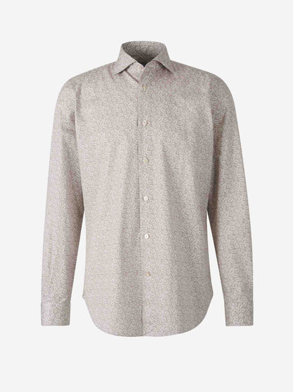 Outlet online Vincenzo di Ruggiero Hombre Camisa Firenze Floral color Beige sku 531-006355 01 - Foto 2