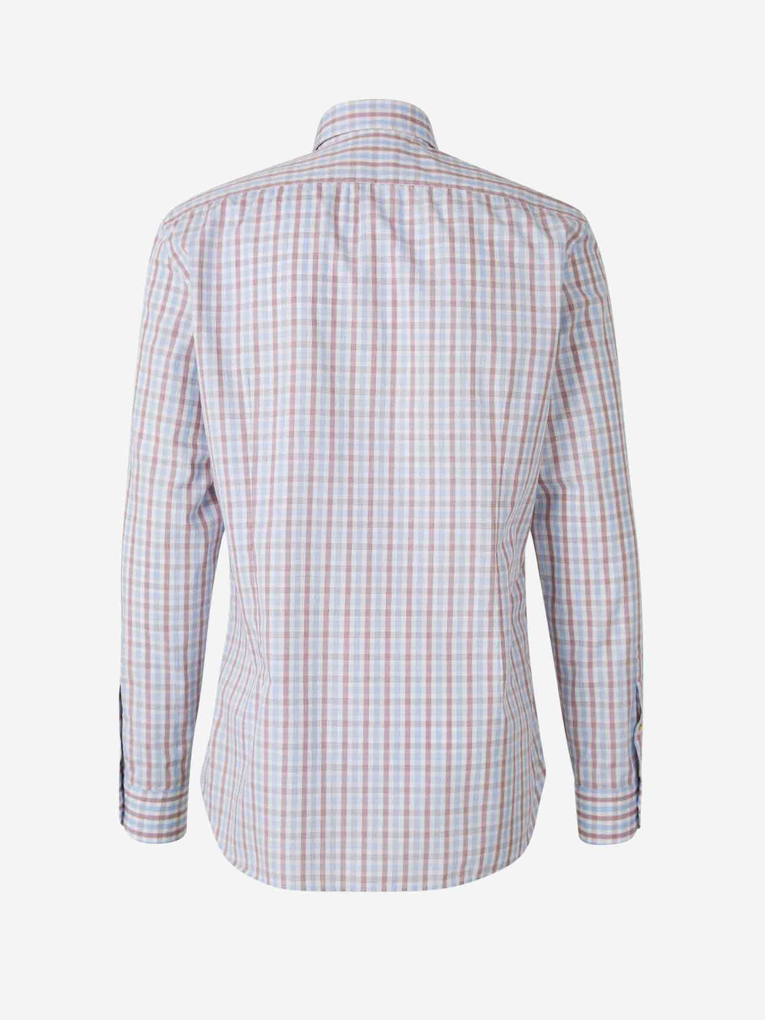 Outlet online Vincenzo di Ruggiero Hombre Camisa Cuadros Algodón color Multicolor sku 531-006404 01 - Foto 2