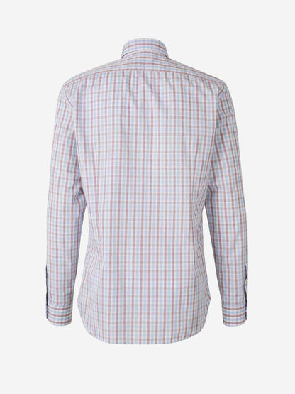 Outlet online Vincenzo di Ruggiero Hombre Camisa Cuadros Algodón color Multicolor sku 531-006404 01 - Foto 2