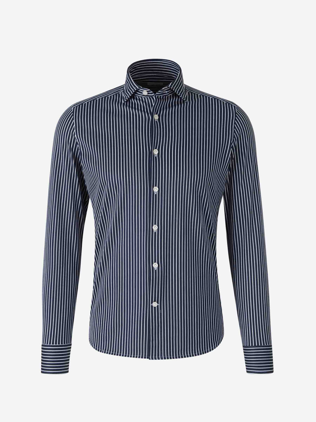 Santa Eulalia Hombre Barcelona Camisa Algodón Rayas color Azul Noche sku 531-006411 03 - Foto 1