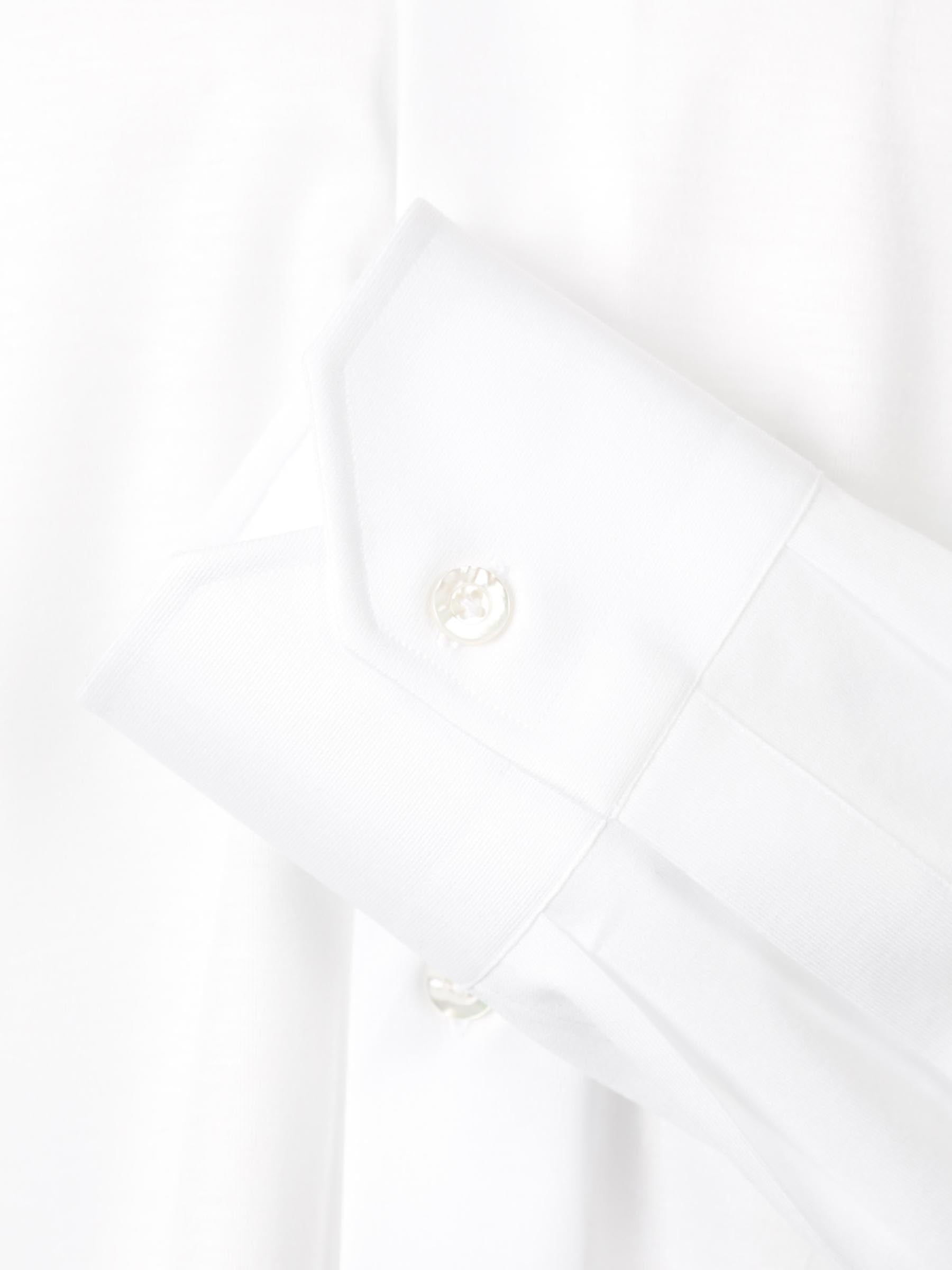Fray Hombre Barcelona Camisa Lisa Algodón color Blanco sku 531-006414 01 - Foto 4