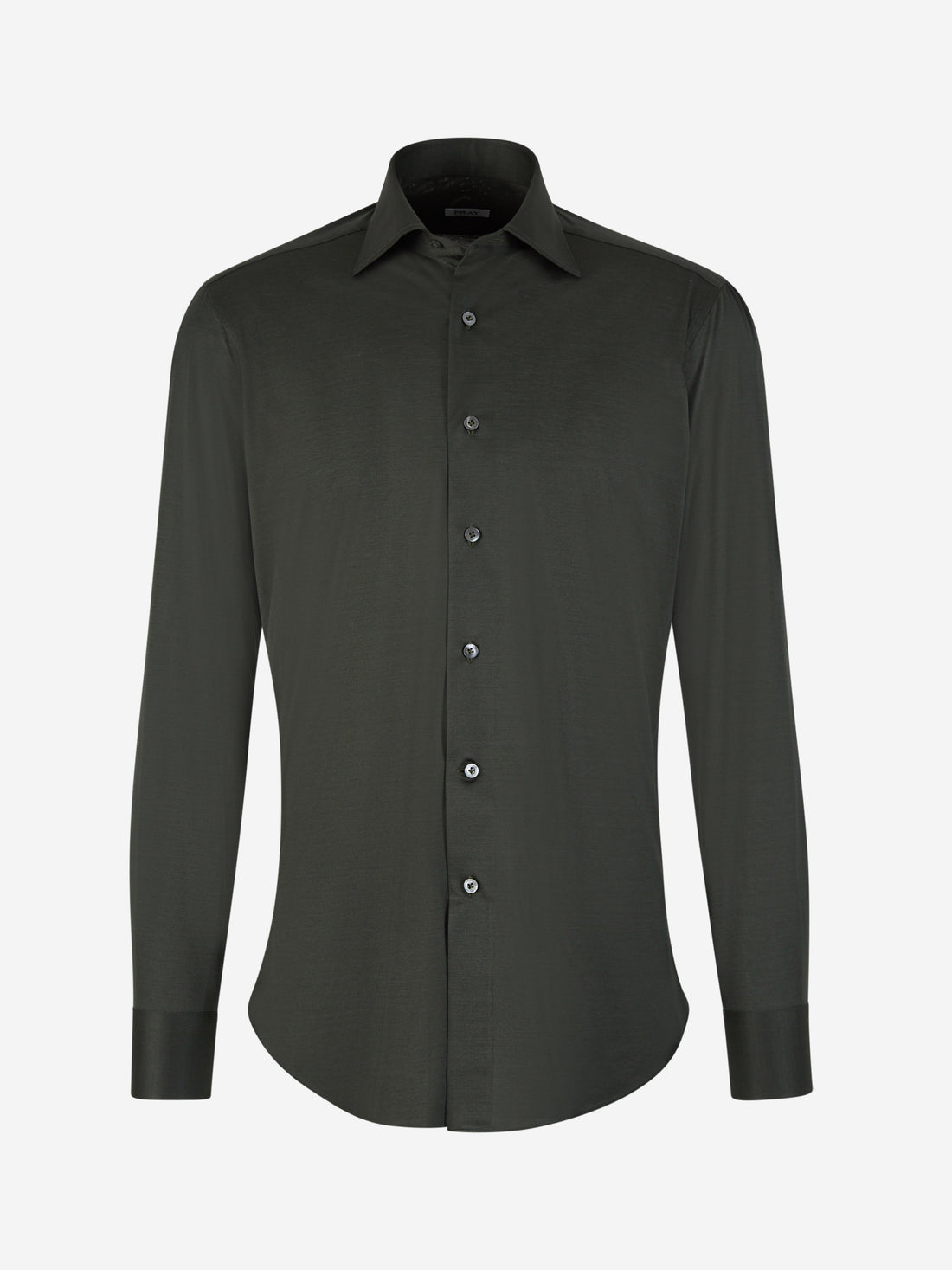 Fray Hombre Barcelona Camisa Micro Punto color Verde Oscuro sku 531-006415 03 - Foto 1