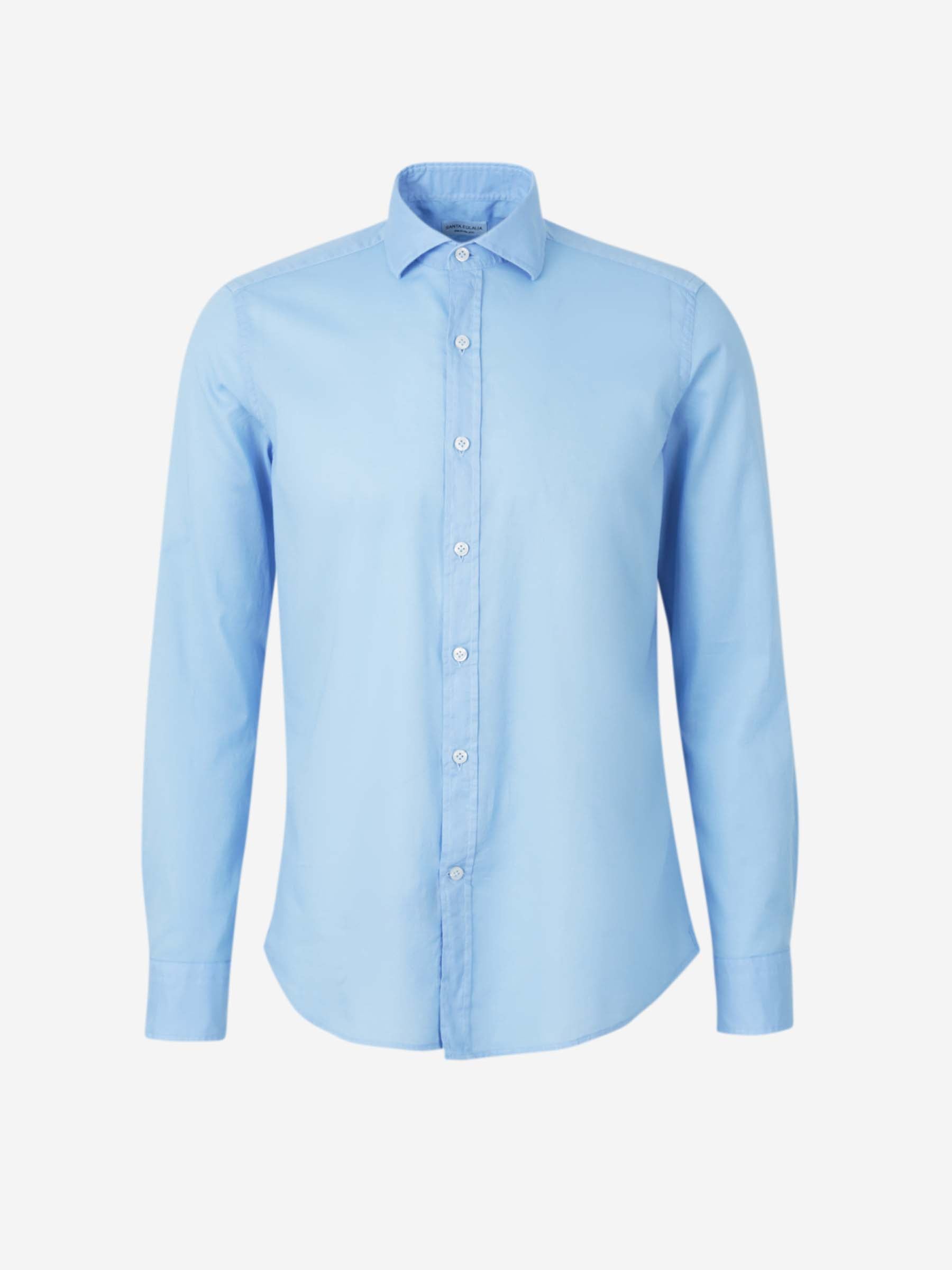 Outlet online Santa Eulalia Hombre Camisa Lisa Algodón color Azul sku 531-006426 01 - Foto 1