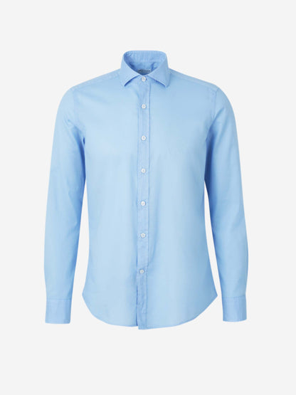 Outlet online Santa Eulalia Hombre Camisa Lisa Algodón color Azul sku 531-006426 01 - Foto 1
