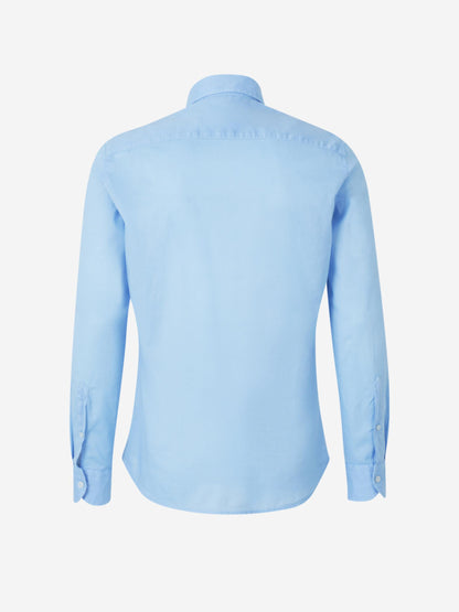 Outlet online Santa Eulalia Hombre Camisa Lisa Algodón color Azul sku 531-006426 01 - Foto 2