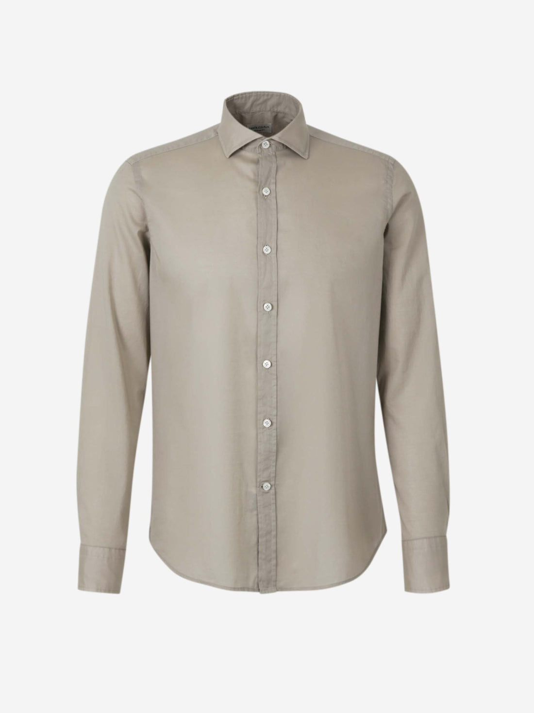 Santa Eulalia Hombre Barcelona Camisa Lisa Algodón color Taupe sku 531-006426 03 - Foto 1