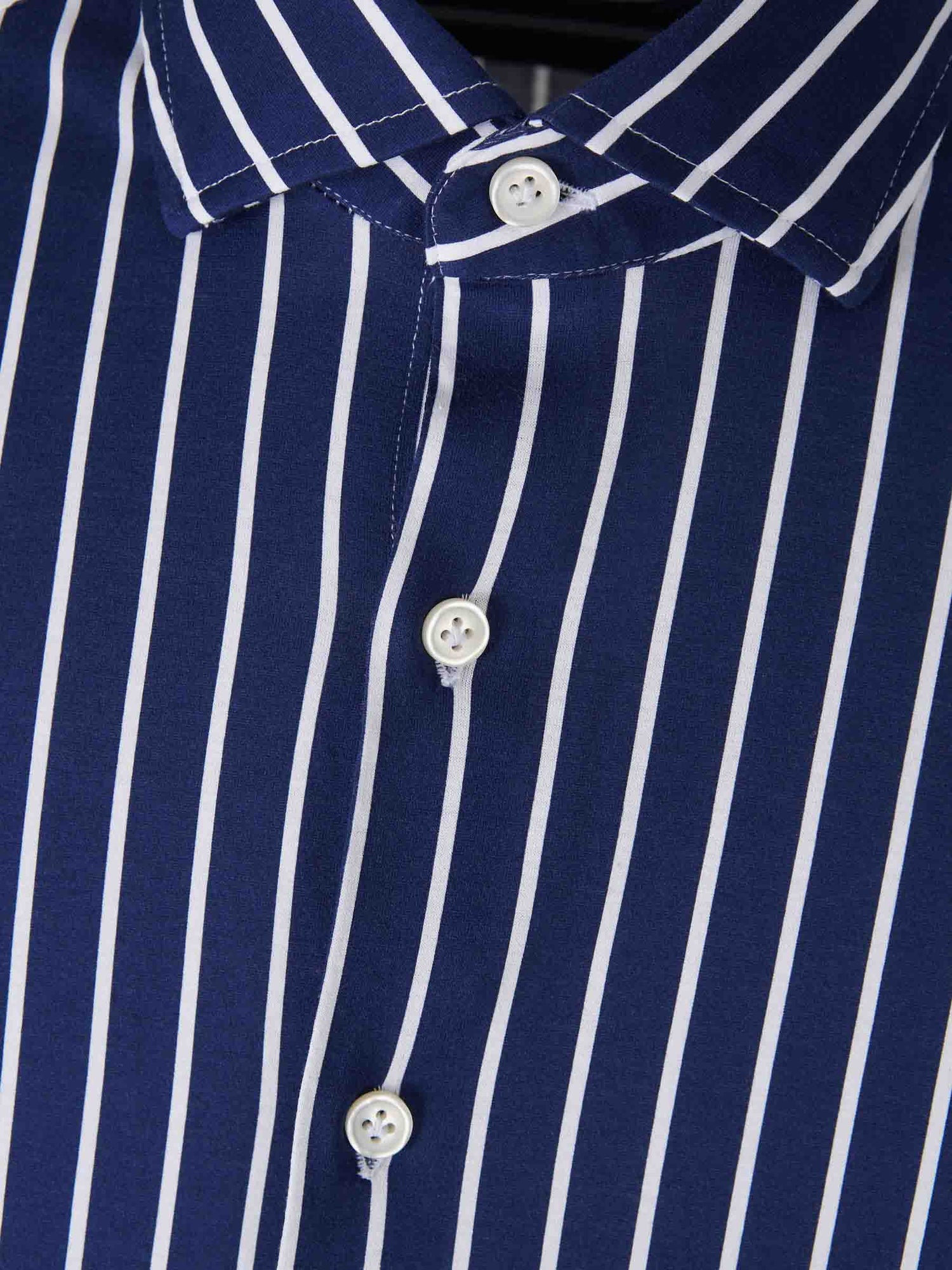 Santa Eulalia Hombre Barcelona Camisa Motivo Rayas color Azul Cobalto sku 531-006427 01 - Foto 3