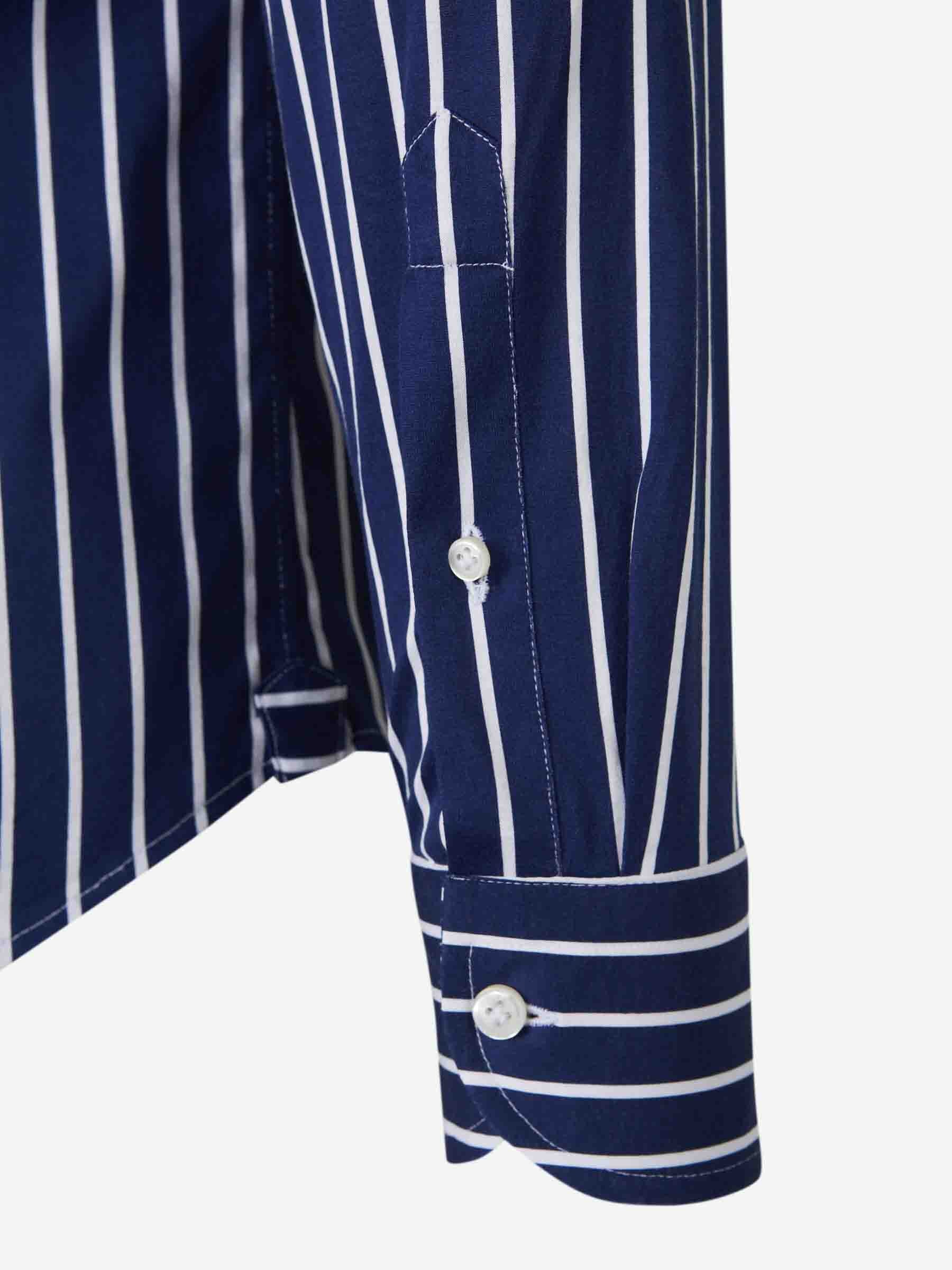 Santa Eulalia Hombre Barcelona Camisa Motivo Rayas color Azul Cobalto sku 531-006427 01 - Foto 4