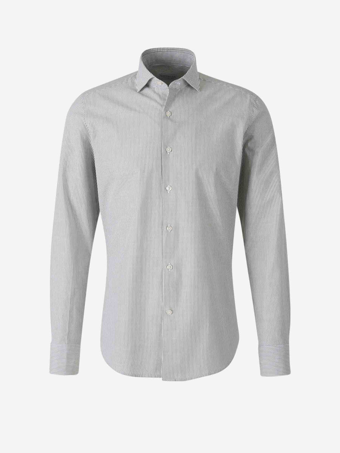 Outlet online Santa Eulalia Hombre Camisa Algodón Rayas color Verde sku 531-006430 01 - Foto 1