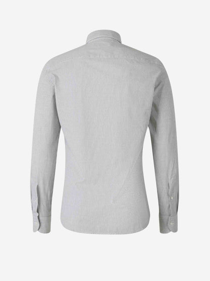 Outlet online Santa Eulalia Hombre Camisa Algodón Rayas color Verde sku 531-006430 01 - Foto 2