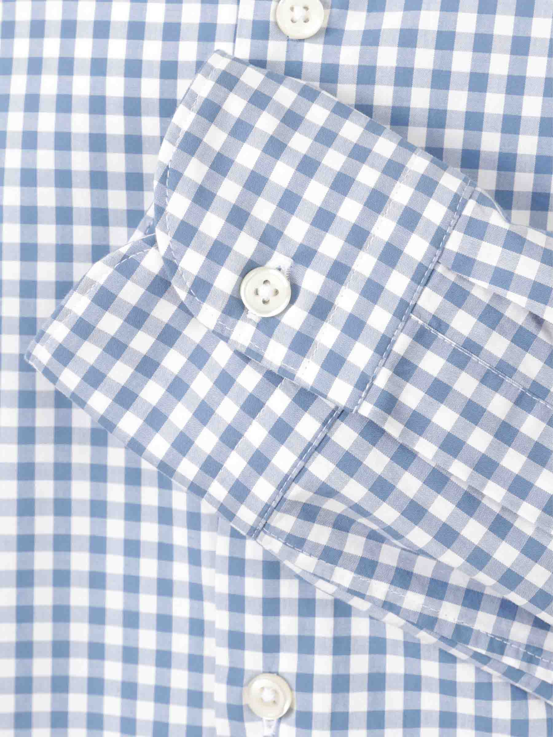 Santa Eulalia Hombre Barcelona Camisa Motivo Cuadros color Azul sku 531-006431 01 - Foto 3
