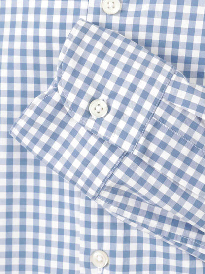 Santa Eulalia Hombre Barcelona Camisa Motivo Cuadros color Azul sku 531-006431 01 - Foto 3