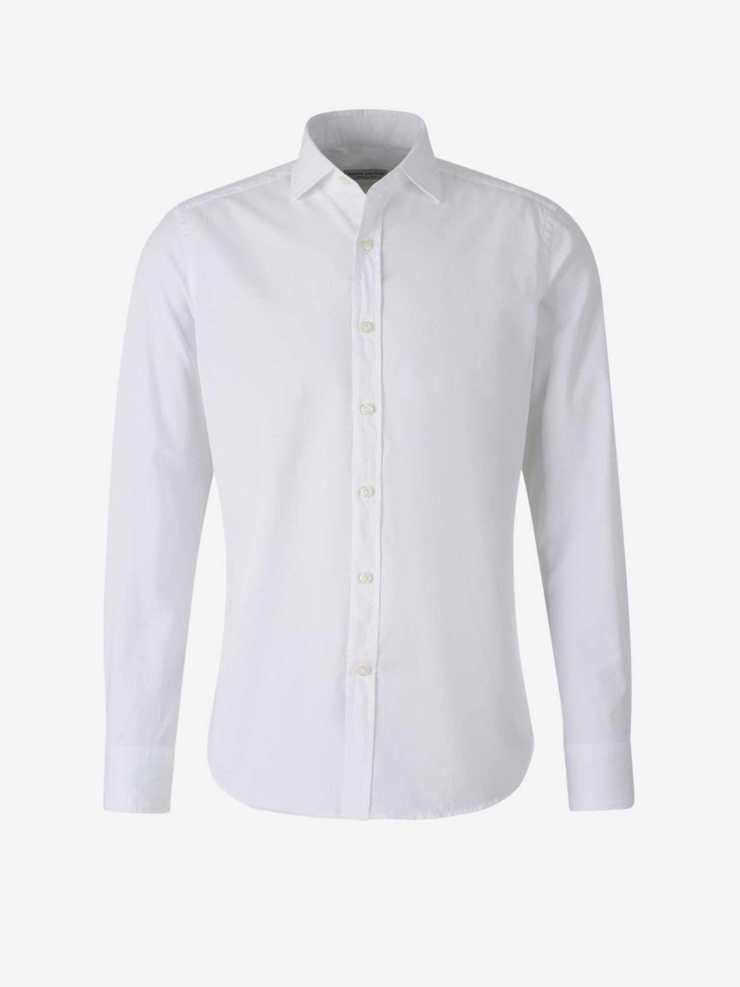 Santa Eulalia Hombre Barcelona Camisa Lisa Algodón color Blanco sku 531-006433 01 - Foto 1