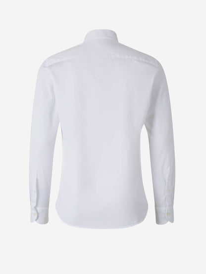 Santa Eulalia Hombre Barcelona Camisa Lisa Algodón color Blanco sku 531-006433 01 - Foto 2