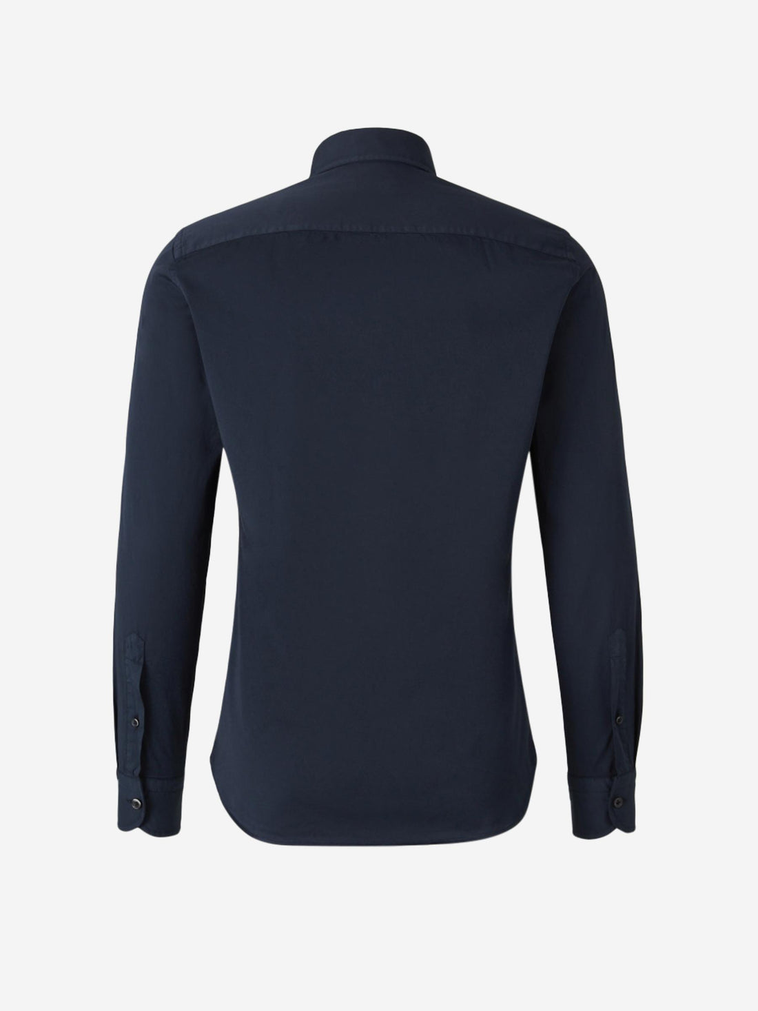 Outlet online Santa Eulalia Hombre Camisa Lisa Algodón color Azul Marino sku 531-006433 03 - Foto 2