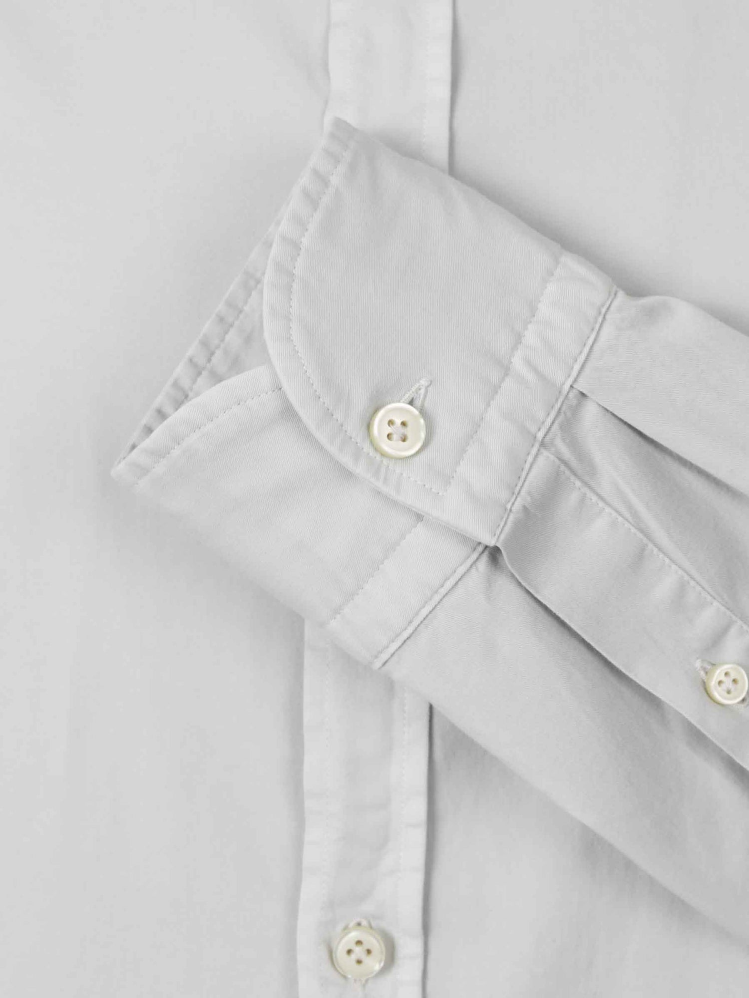 Outlet online Santa Eulalia Hombre Camisa Lisa Algodón color Verde Oscuro sku 531-006433 05 - Foto 4