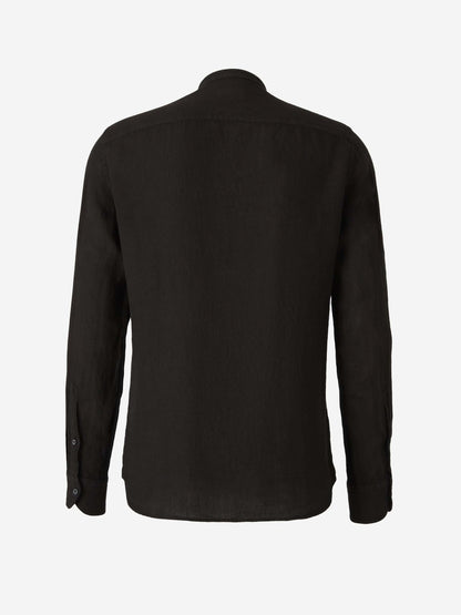 Outlet online Santa Eulalia Hombre Camisa Mao Lino color Negro sku 531-006434 01 - Foto 2