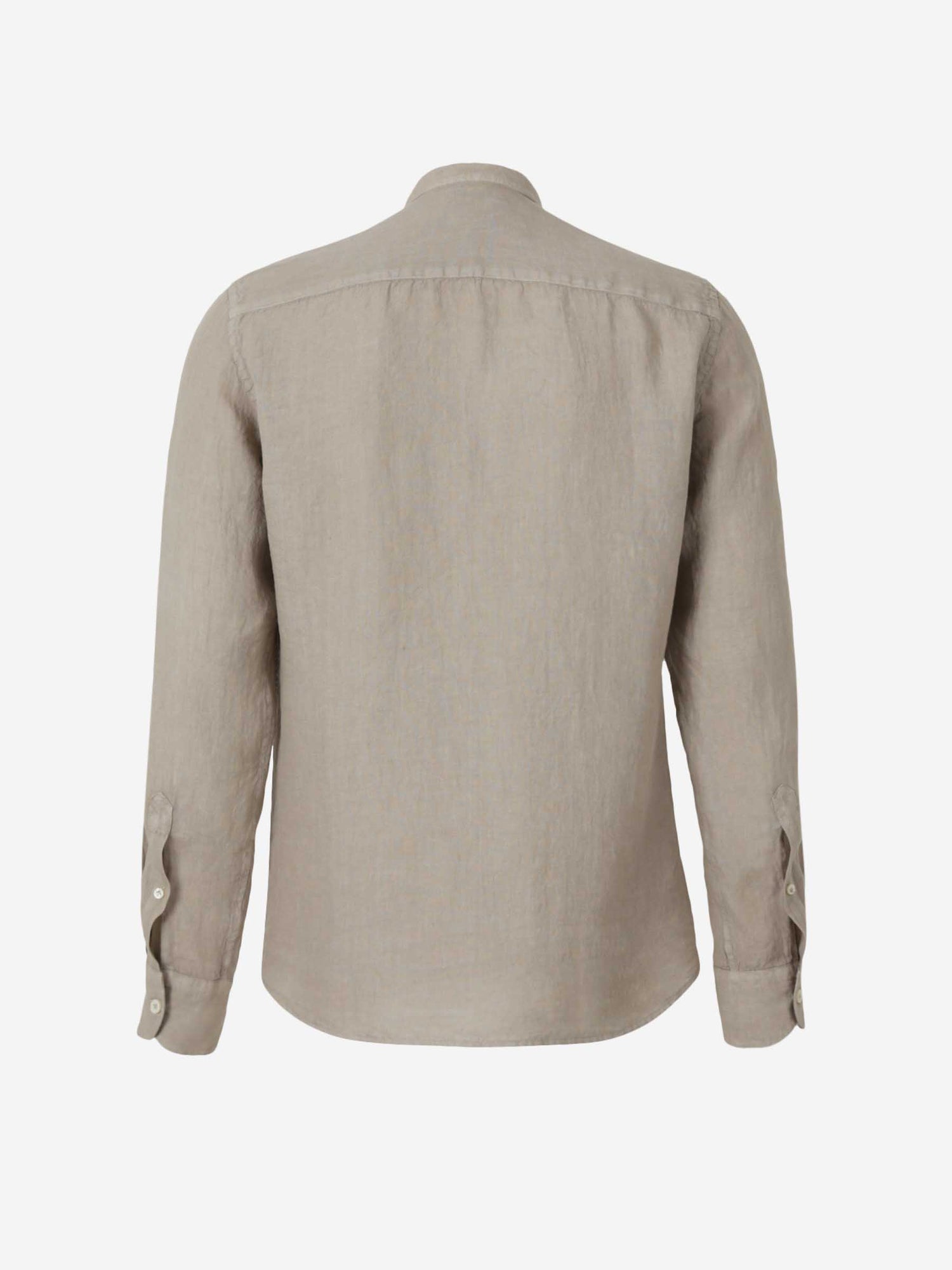 Santa Eulalia Hombre Barcelona Camisa Mao Lino color Taupe sku 531-006434 02 - Foto 2