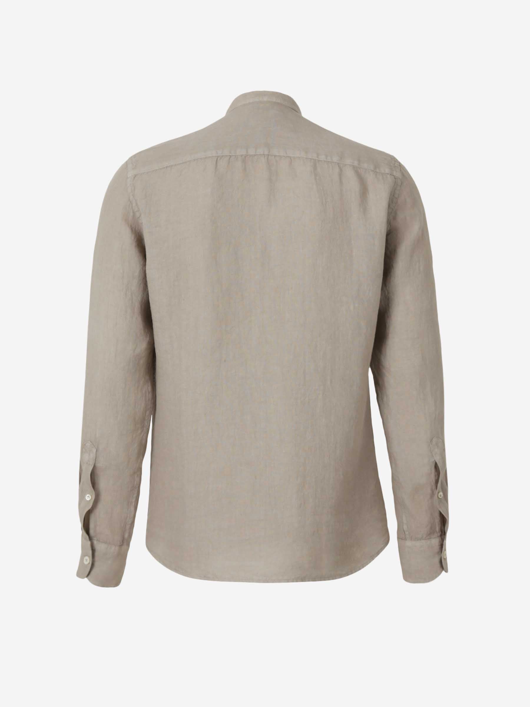 Santa Eulalia Hombre Barcelona Camisa Mao Lino color Taupe sku 531-006434 02 - Foto 2
