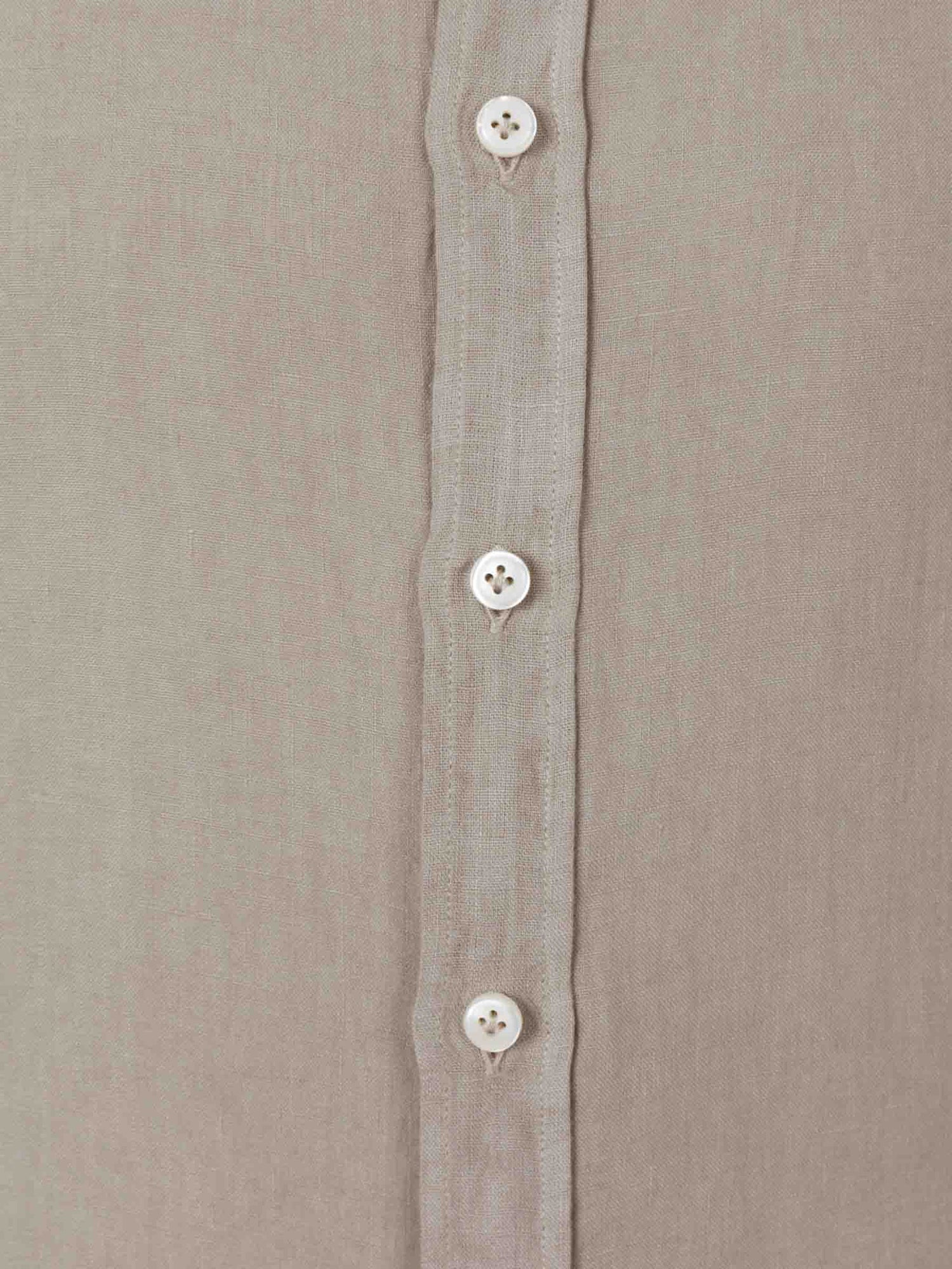 Santa Eulalia Hombre Barcelona Camisa Mao Lino color Taupe sku 531-006434 02 - Foto 3