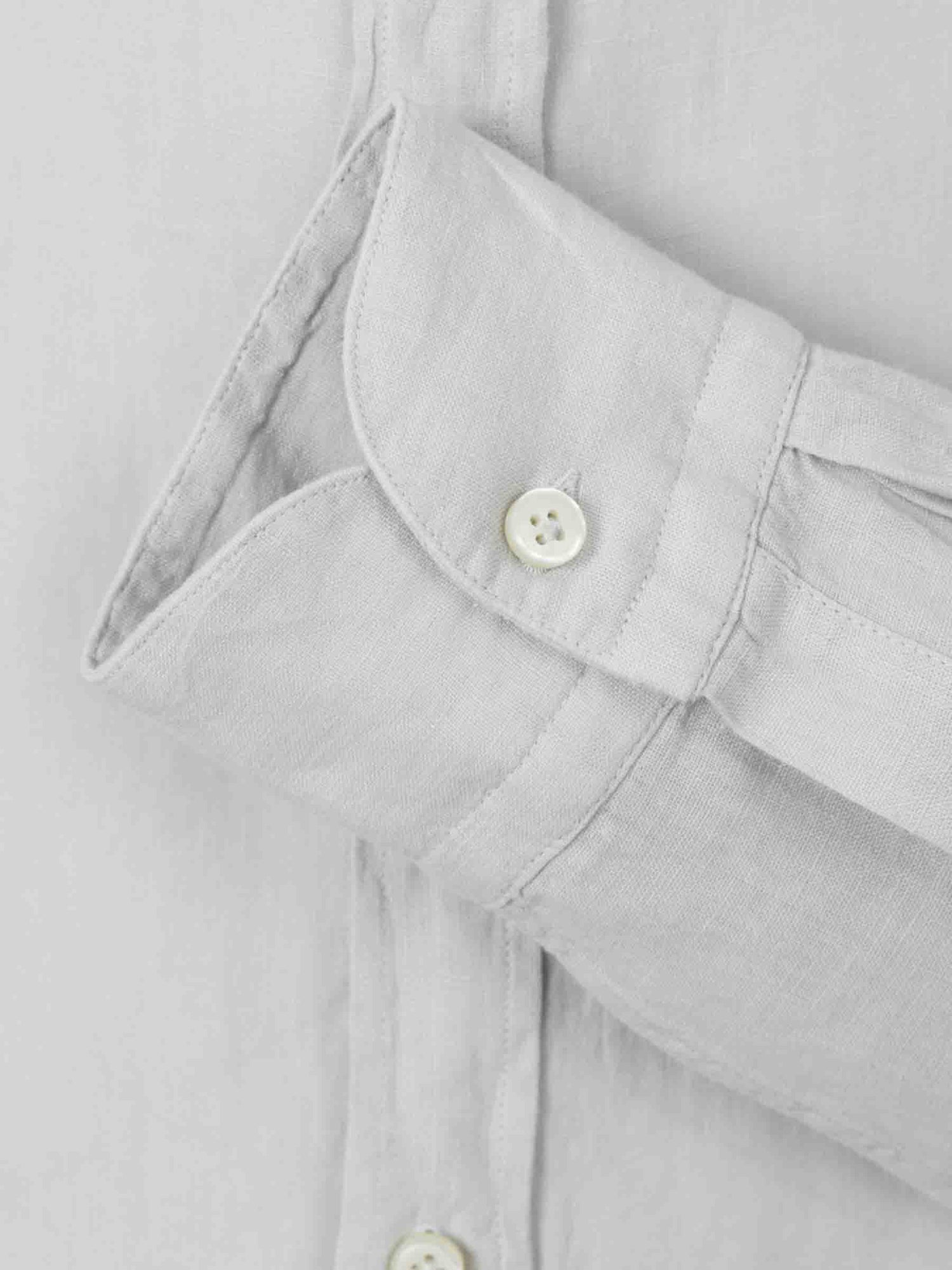 Santa Eulalia Hombre Barcelona Camisa Mao Lino color Gris Claro sku 531-006434 03 - Foto 4