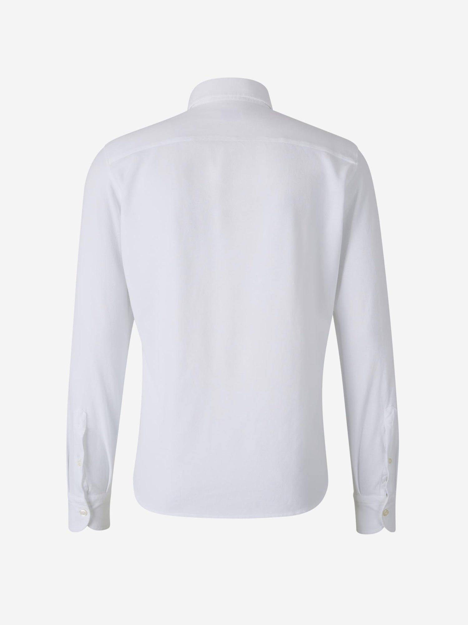 Outlet online Santa Eulalia Hombre Camisa Lisa Algodón color Blanco sku 531-006435 03 - Foto 2