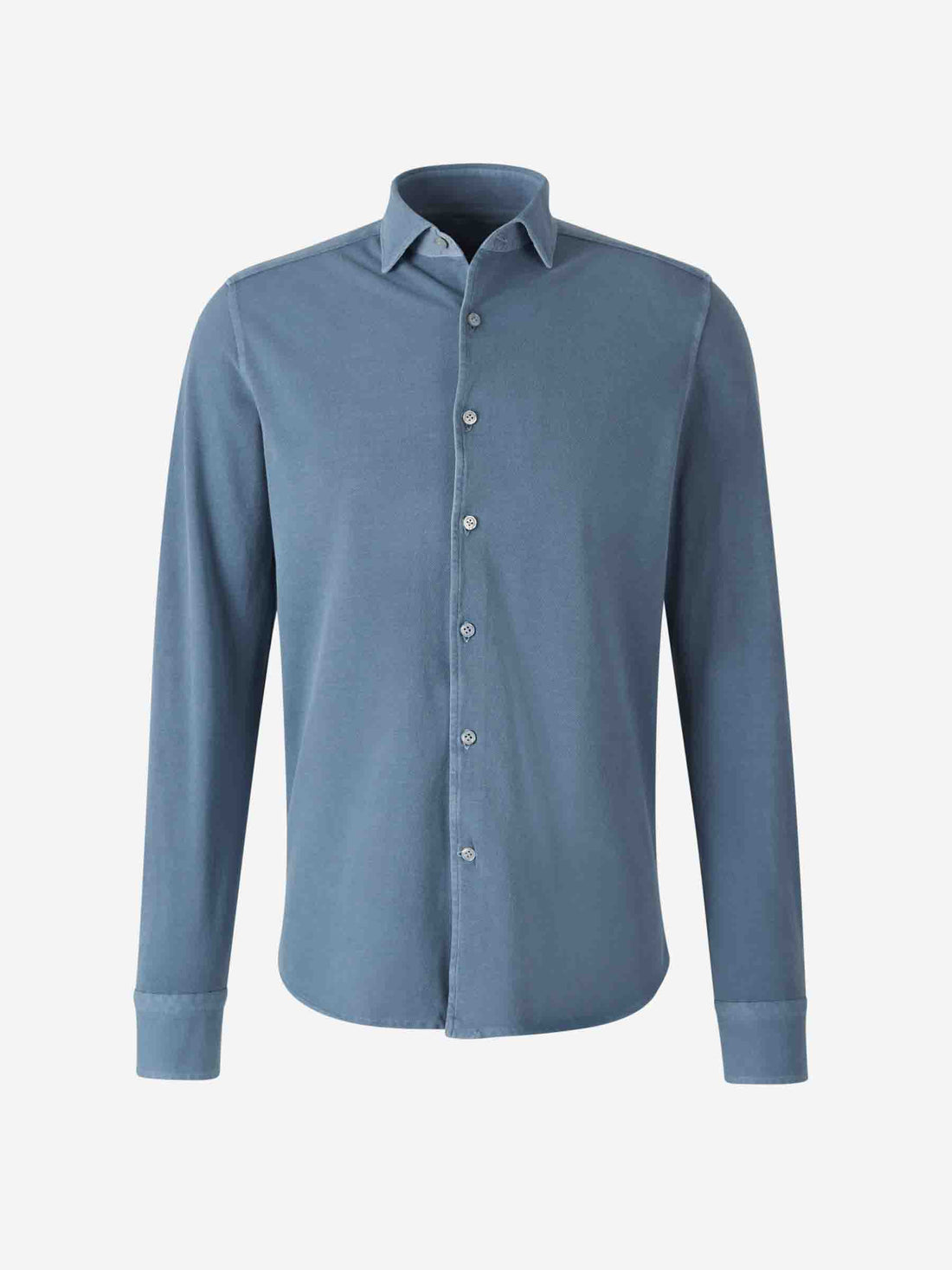 Santa Eulalia Hombre Barcelona Camisa Lisa Algodón color Azul sku 531-006435 04 - Foto 1