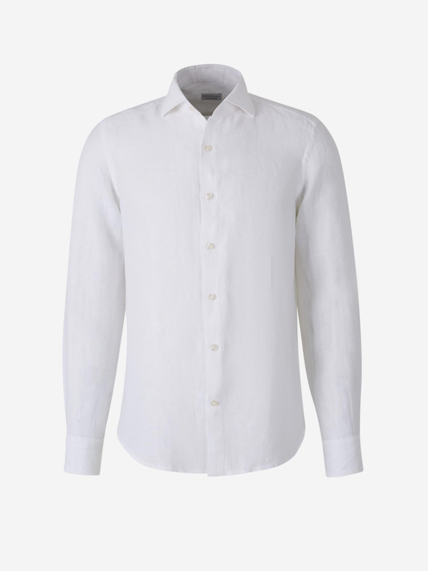 Santa Eulalia Hombre Barcelona Camisa Jaspeada Lino color Blanco sku 531-006436 02 - Foto 1