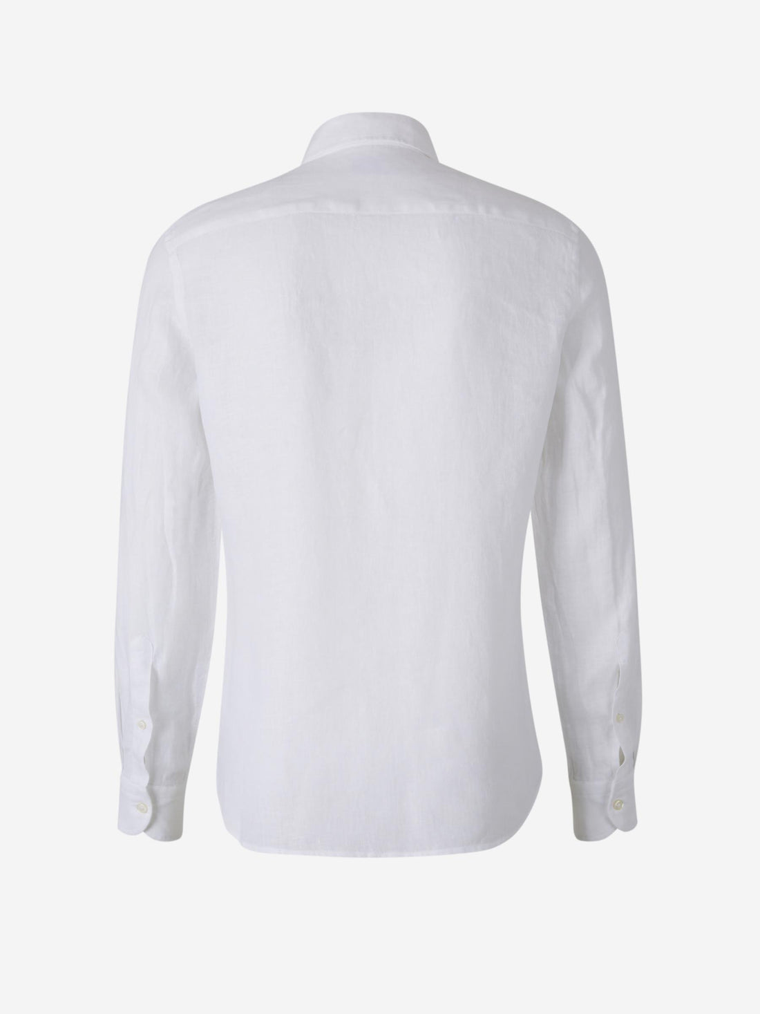 Santa Eulalia Hombre Barcelona Camisa Jaspeada Lino color Blanco sku 531-006436 02 - Foto 2