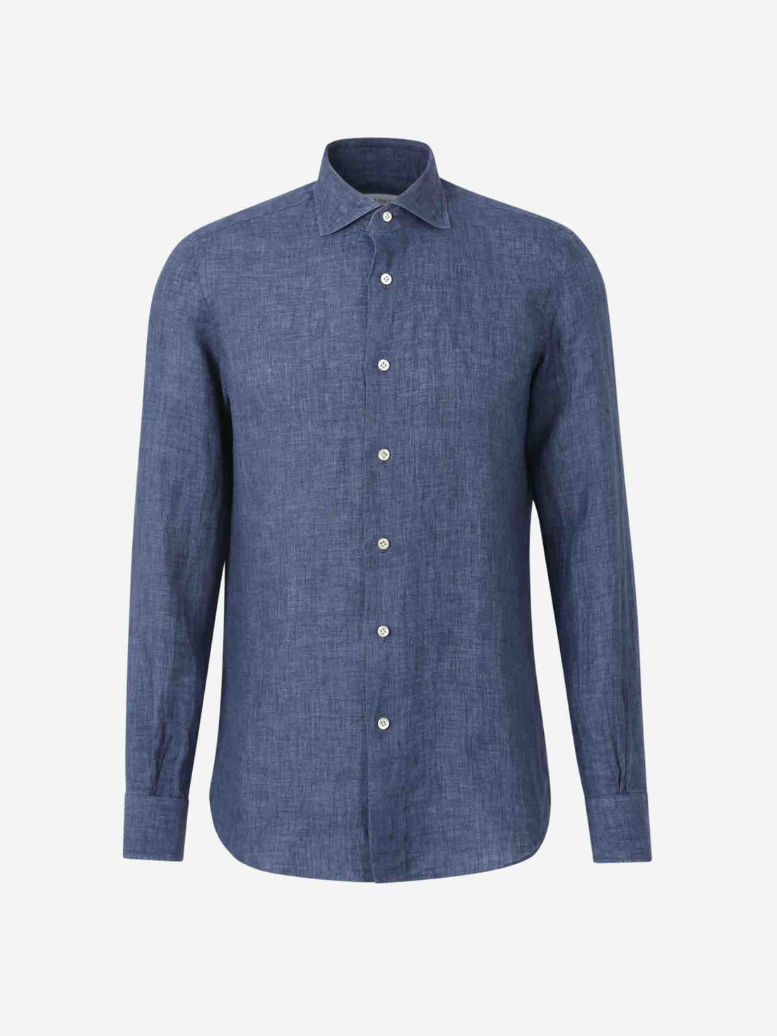 Santa Eulalia Hombre Barcelona Camisa Lisa Lino color Azul Marino sku 531-006442 02 - Foto 1