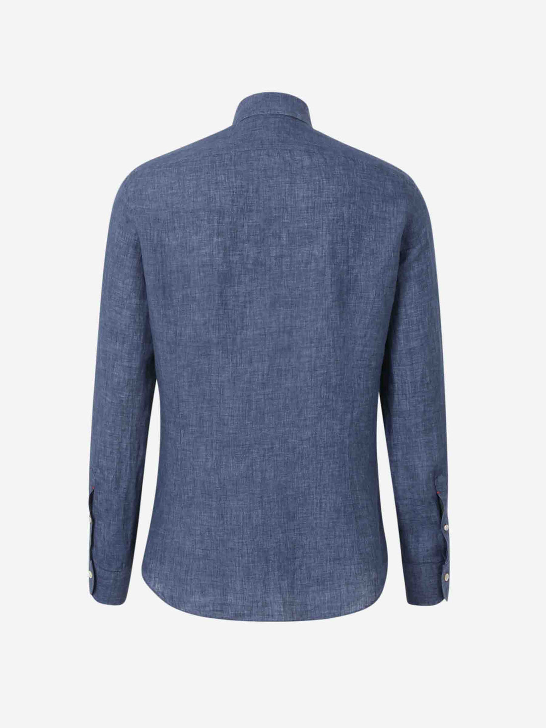 Santa Eulalia Hombre Barcelona Camisa Lisa Lino color Azul Marino sku 531-006442 02 - Foto 2