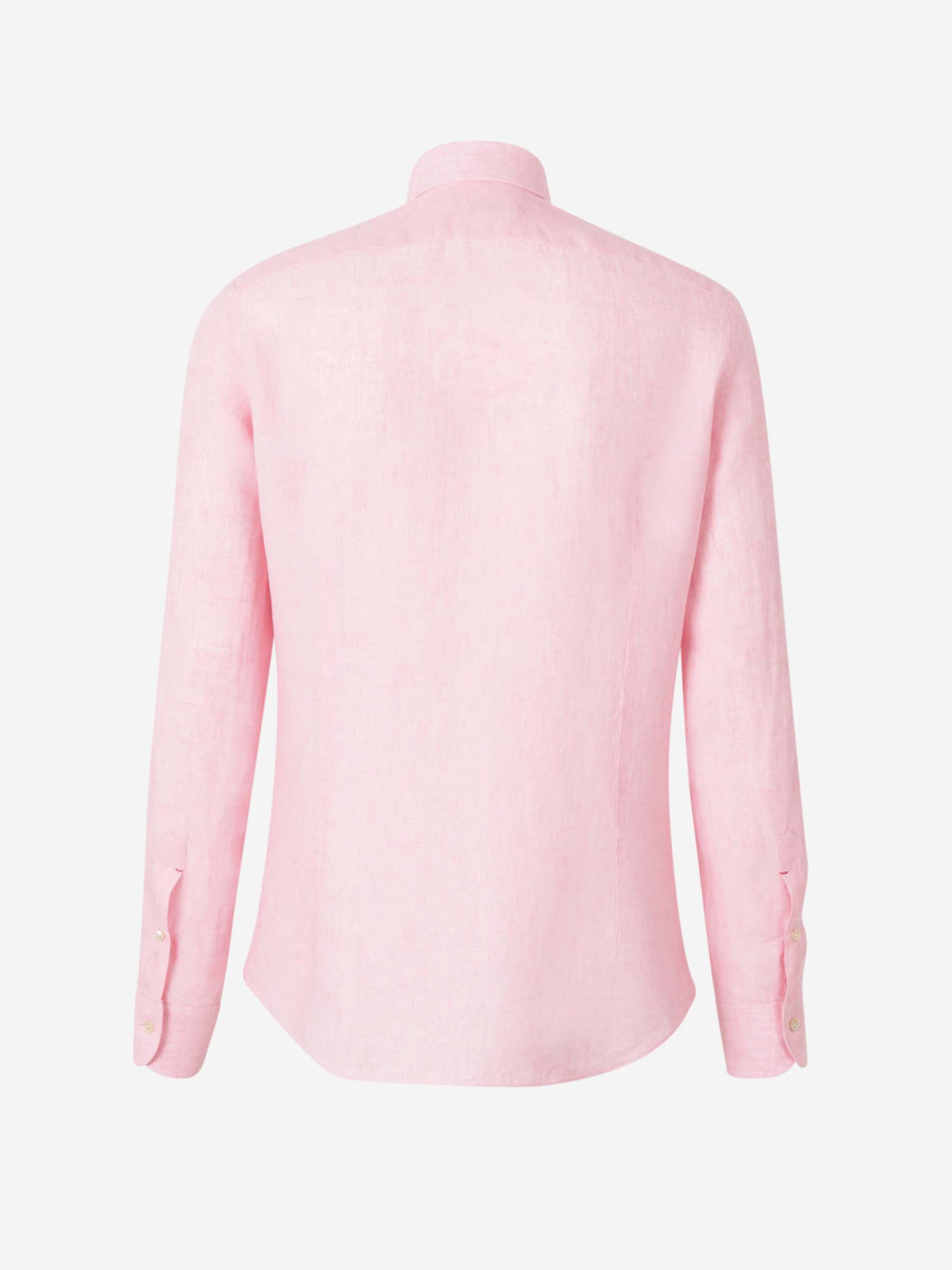 Santa Eulalia Hombre Barcelona Camisa Lisa Lino color Rosa Palo sku 531-006442 04 - Foto 2