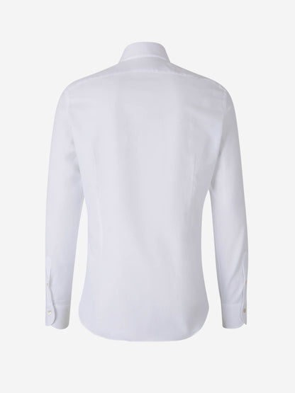 Santa Eulalia Hombre Barcelona Camisa Jaspeada Algodón color Blanco sku 531-006443 01 - Foto 2