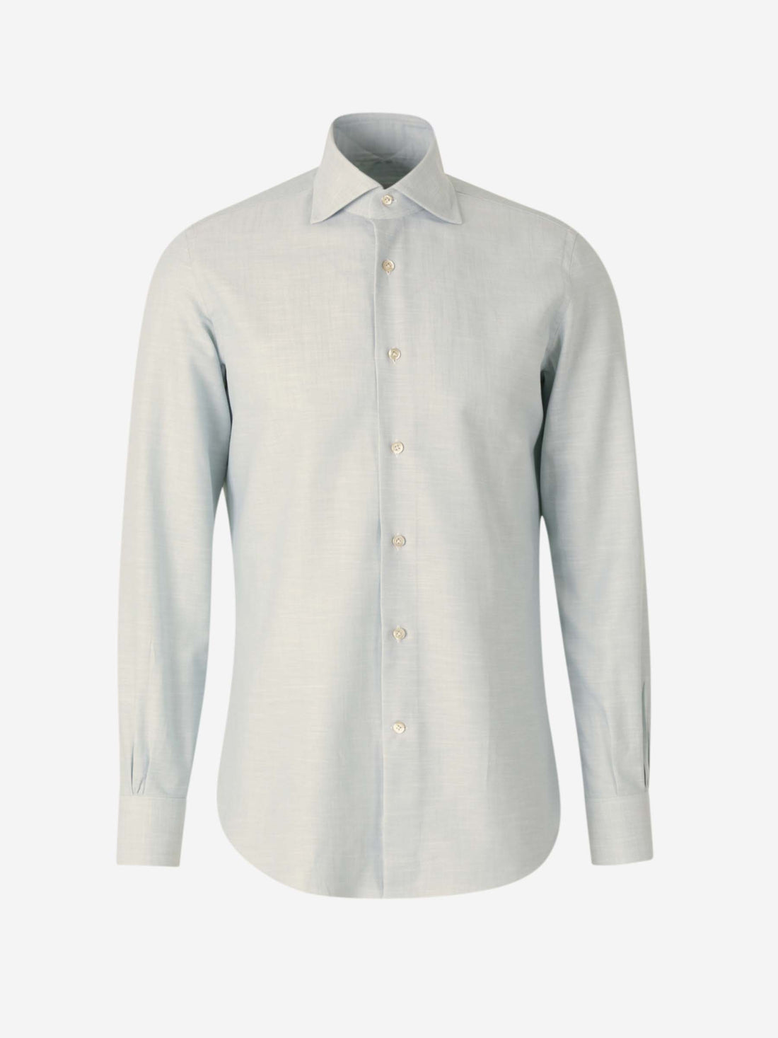 Santa Eulalia Hombre Barcelona Camisa Jaspeada Algodón color Azul Celeste sku 531-006443 02 - Foto 1