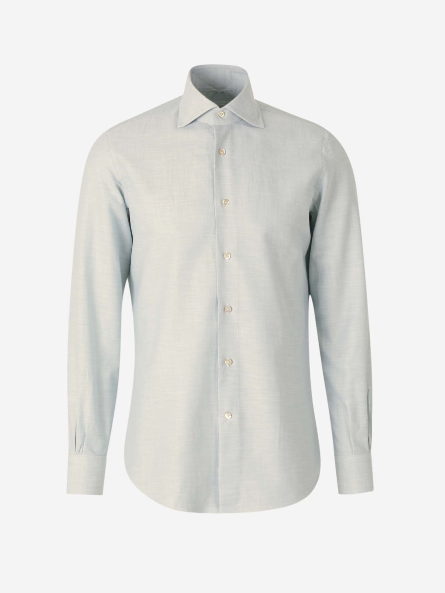 Santa Eulalia Hombre Barcelona Camisa Jaspeada Algodón color Azul Celeste sku 531-006443 02 - Foto 1