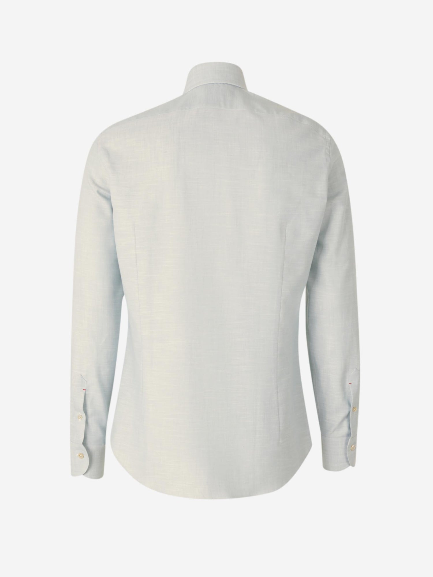 Santa Eulalia Hombre Barcelona Camisa Jaspeada Algodón color Azul Celeste sku 531-006443 02 - Foto 2